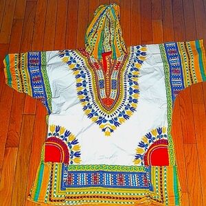 AFRICAN MENS DESIGN SHIRt WITH HOOD